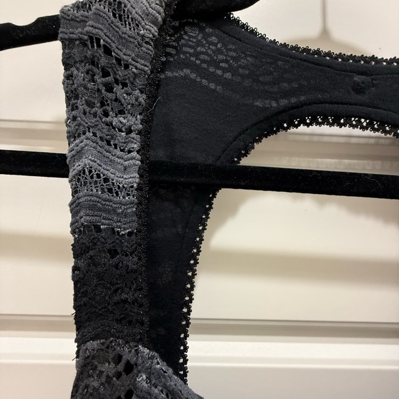 Free People. All You Ever Wanted Body-Con Dress. Black Lace. Size 8. - Picture 6 of 9